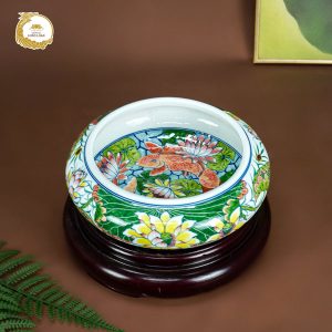 Binh đường tụ thủy liên hoa
