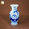 Lọ hoa để bàn thờ Sen Lam gốm sứ Bát Tràng
