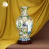 Bình gốm Công Thành Danh Toại gốm sứ Bát Tràng - Phúc