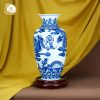 Bình gốm Long Phụng Sum Vầy gốm sứ Bát Tràng