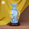 Bình gốm Phượng Hoàng Hoa Mẫu Đơn gốm sứ Bát Tràng