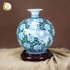 Bình hút tài lộc Tam Linh Phú Quý gốm sứ Bát Tràng - Ngựa