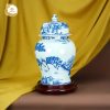 Chóe phong thủy Tùng Lộc Phú Quý gốm sứ Bát Tràng