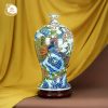 Mai bình Công Danh Phú Quý gốm sứ Bát Tràng