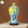 Mai bình tích lộc Công Danh Phú Quý gốm sứ Bát Tràng cao cấp