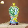 Mai bình tích lộc Công Danh Phú Quý gốm sứ Bát Tràng cao cấp