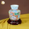 Bình gốm Hồng Vận Khai Hoa gốm sứ Bát Tràng