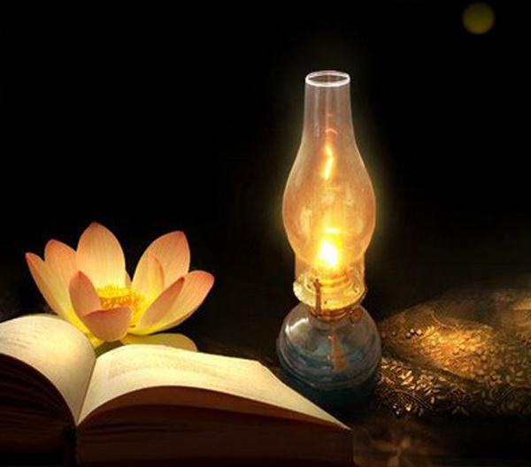 Hình ảnh ngọn đèn dầu